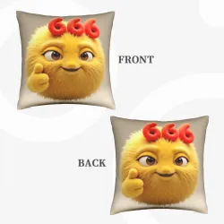 Copri cuscino in peluche cartoon carino - 18x18 pollici | OKOMALL