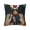 Housse de Coussin en Peluche Valkyrie de la Nuit - OkOmall