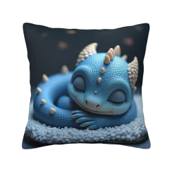 Housse de Coussin en Peluche - Monstre Étoilé de Rêve | Okomall