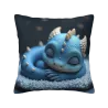 Housse de Coussin en Peluche - Monstre Étoilé de Rêve | Okomall