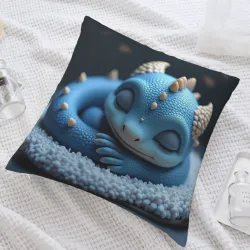 Funda de Almohada de Peluche - Monstruo Estelar de Ensueño | Okomall
