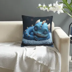 Copertura Cuscino in Peluche - Mostro Stellare da Sogno | Okomall
