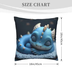 Housse de Coussin en Peluche - Monstre Étoilé de Rêve | Okomall
