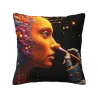 Funda de cojín futurista de robot - Okomall