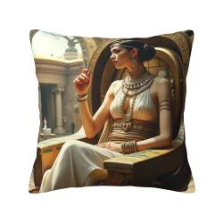 Egyptian Queen Plush Pillow Cover - Okomall