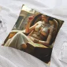 Funda de cojín de felpa Reina de Egipto - Okomall