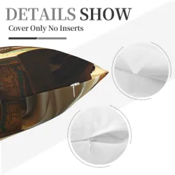 Funda de cojín de felpa Reina de Egipto - Okomall