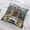 Exquisite Palace Garden Plush Pillow Cover - Okomall