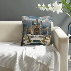 Exquisite Palace Garden Plush Pillow Cover - Okomall