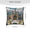 Exquisite Palace Garden Plush Pillow Cover - Okomall