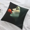 Cuscino in peluche con ritratto femminile bellissimo a doppio lato - Okomall