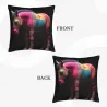 Cuscino in peluche con motivo astratto di zoccolo di cavallo - Decorazione per la casa Okomall