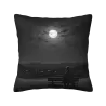 Housse de coussin en peluche Forêt Silencieuse - OkOmall
