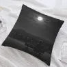 Housse de coussin en peluche Forêt Silencieuse - OkOmall