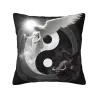 禪意雙魚毛絨抱枕套 - Okomall