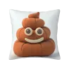 Copri-cuscino in peluche con emoji carini - Okomall