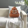 Copri-cuscino in peluche con emoji carini - Okomall