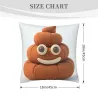 Cute Emoji Plush Pillow Cover - Okomall