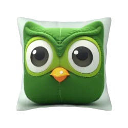 Funda de Almohada de Peluche de Dibujos Animados Adorable - Okomall