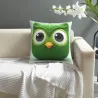 Funda de Almohada de Peluche de Dibujos Animados Adorable - Okomall