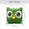 Funda de Almohada de Peluche de Dibujos Animados Adorable - Okomall