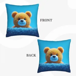Copri cuscino in peluche a doppio lato - [Nome del design] | OKOMALL