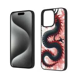 龙纹iPhone 15 Pro/Pro Max手机壳 - okomall.com