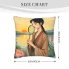 Housse de coussin Shui Mo Mei Ren - Okomall