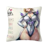 애니메이션 소녀 쿠션 커버 - 18x18인치 | Okomall