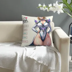 Housse de coussin anime fille - 18x18 pouces | Okomall