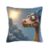 Housse de coussin motif dragon cartoon mignon - 18x18 pouces | OKOMALL