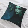 Cracked Face Plush Pillow Cover - Personalized Home Decor | OkoMall