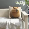 Federa cuscino in peluche con stampa a doppio lato - 18x18 pollici | OKOMALL