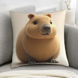 フリース両面プリントクッションカバー - 18x18インチ | OKOMALL