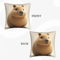 Fluffy Double-Sided Printed Pillow Cover - 18x18 inches | OKOMALL