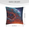 Housse de Coussin en Peluche 'Paysage Nocturne' - Okomall