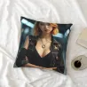 Federa Cuscino in Peluche con Arte Geometrico Astratto - Okomall