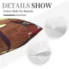 Retro-Futuristic Plush Pillow Cover - Desert Stargazing | OKOMALL