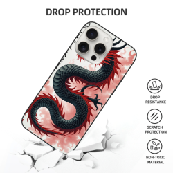龙纹iPhone 15 Pro/Pro Max手机壳 - okomall.com