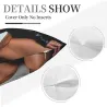 Funda de cojín de felpa con estampado de mujer sexy - Okomall