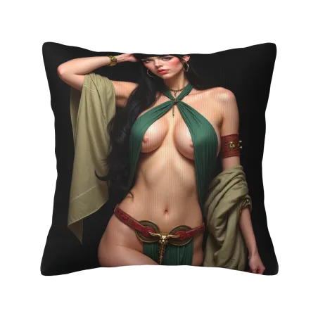 Alien Goddess Plush Pillow Cover - Okomall