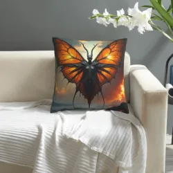 Housse de Coussin Peluche Apocalypse Démon - Okomall