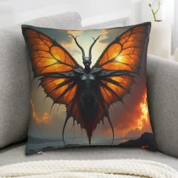 Funda de Almohada de Peluche Apocalipsis Demonio - Okomall