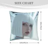 Fashion Portrait Plush Pillow Cover - Okomall