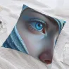 唯美女性肖像毛絨抱枕套 - Okomall