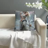 Funda de Almohada de Peluche con Diseño de Hada del Bosque Encantado - Okomall