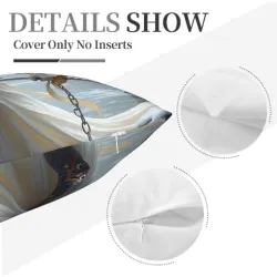Funda de Almohada de Peluche con Diseño de Hada del Bosque Encantado - Okomall