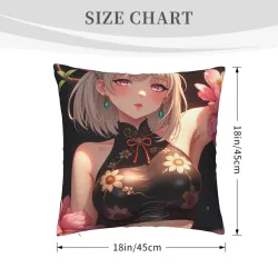 夢見る女の子のクッションカバー - Okomall