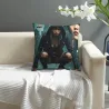 Funda de Almohada de Peluche 'Sombra Nocturna' - Okomall