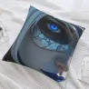 Housse de coussin en peluche avec portrait féminin magnifique - Okomall